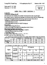 Giáo án Vật lý Lớp 7 - Tuần 9 - Năm học 2016-2017